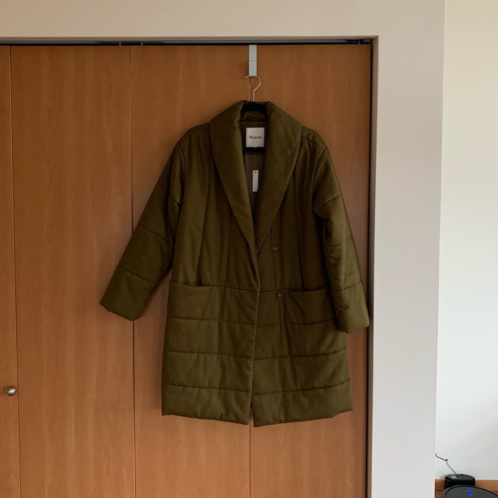 Madewell Dumont quilted coat